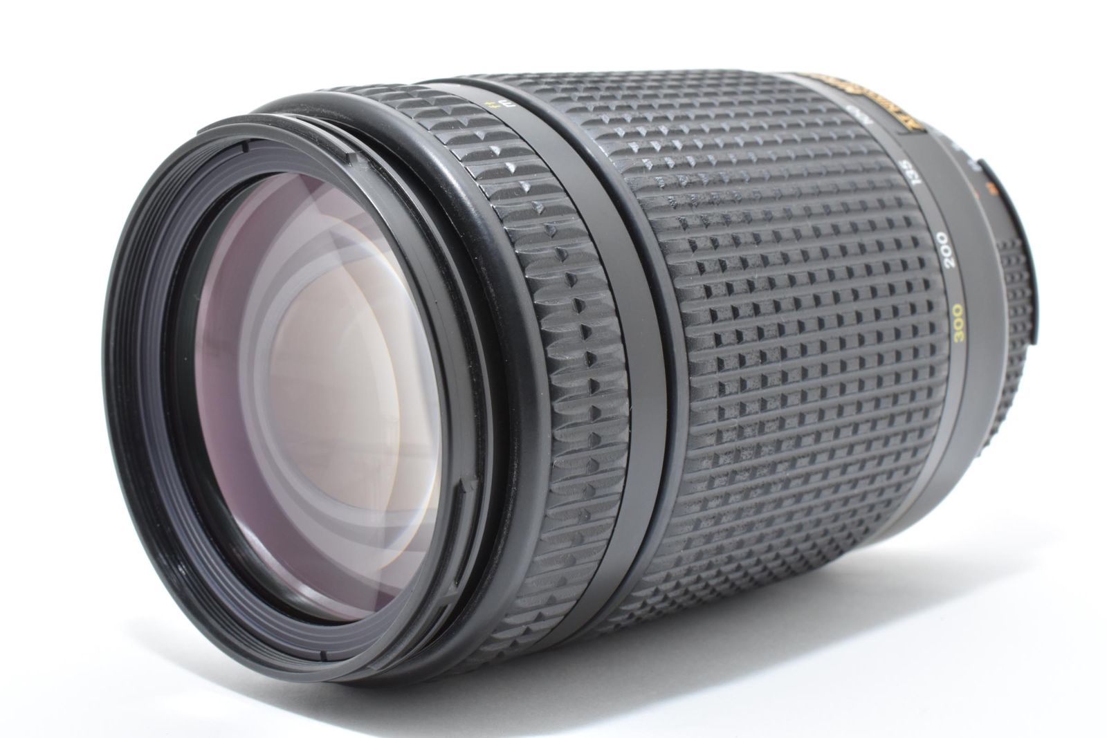 ニコン Nikon AF 70 300 mm F 4 5 6 ED D ≪フード＆プロテクター付 動作光学良好 ≫ 0075