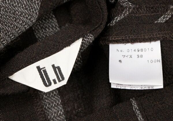 【美品】センソユニコ　t.b ベスト センソユニコ t.b デザインベスト グレー系 38 M センソユニコt.b