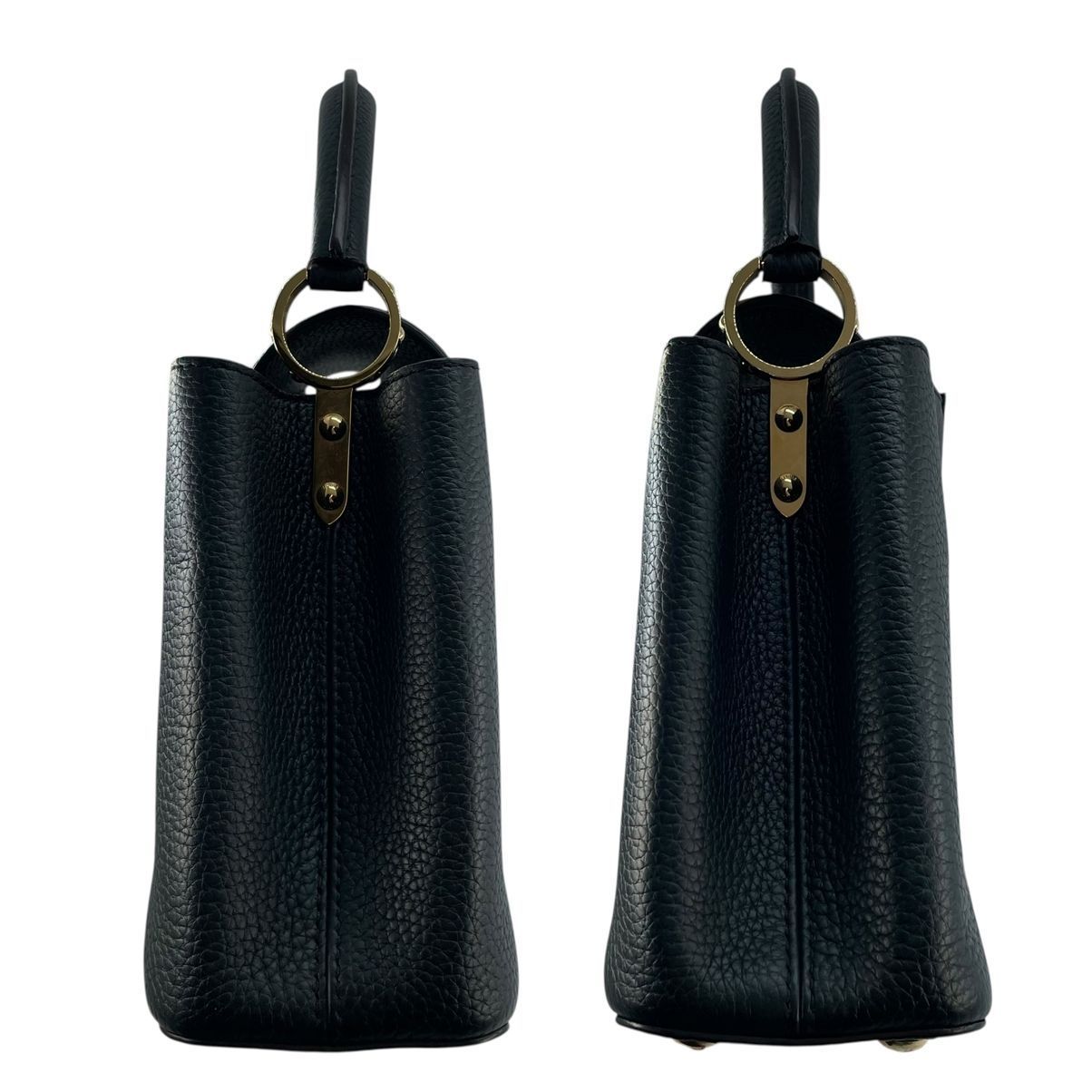 中古】 LOUIS VUITTON ルイ・ヴィトン カプシーヌBB ノワール 黒