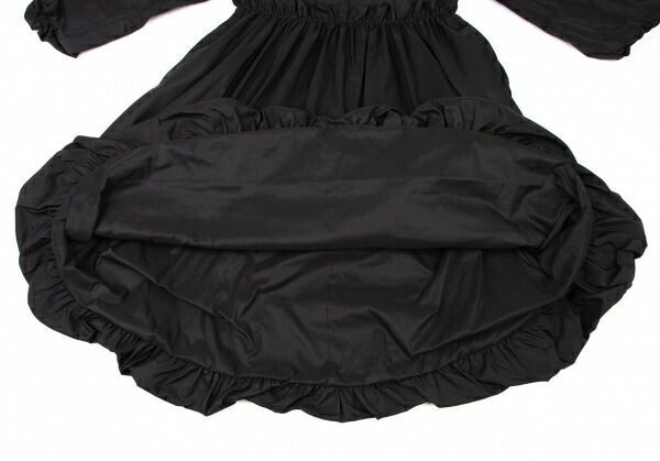 noir kei ninomiya ＊ ケイニノミヤ 切替ワンピース S フリル ノアール ケイ ニノミヤnoir kei ninomiya ポリフリルバルーン