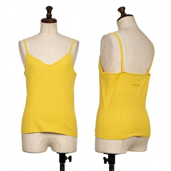 JEAN-PAUL GAULTIER（ゴルチエ） ショート キャミソール 40 ジャンポールゴルチエ ファムJean Paul GAULTIER FEMME 切替コットン