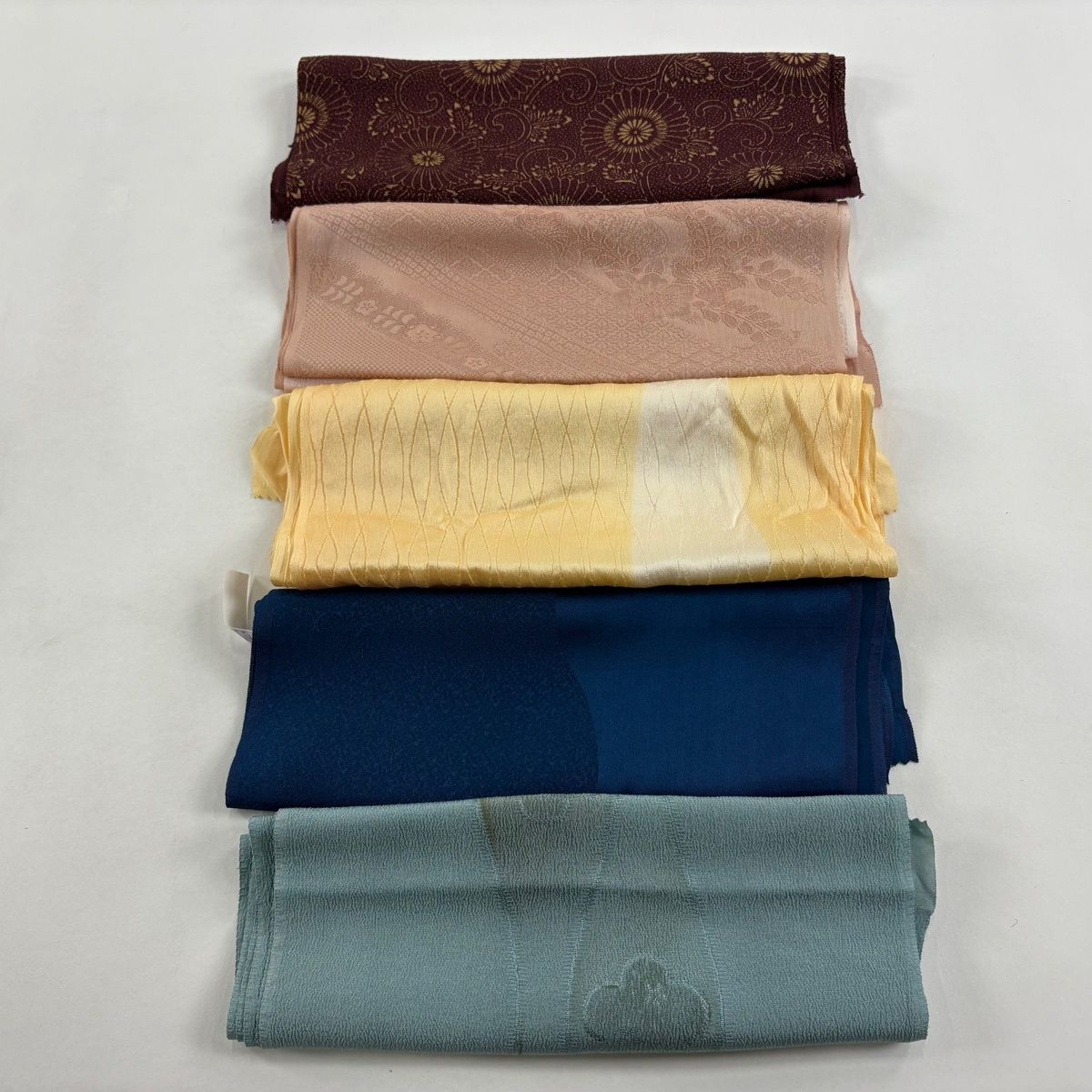 帯揚げ 優品 セット 紺色 正絹 和装小物