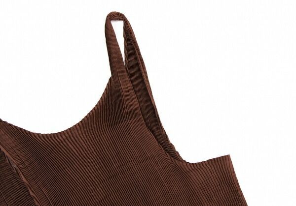 く*ん様 6141アイム プロダクト イッセイミヤケ プリーツ エプロン イッセイミヤケISSEY MIYAKEアイムプロダクト im product バックボタン