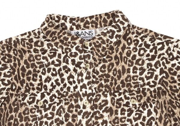 ドルチェ&ガッバーナ ジーンズDOLCE&GABBANA J&AN 豹柄ダブルフラップ