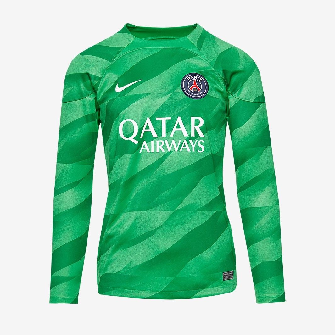 新作登場，新品 【送料無料・匿名配送】Nike PSG 23/24 GK スタジアム Dri-Fit 長袖 ユニフォーム 公式 新品 シャツ