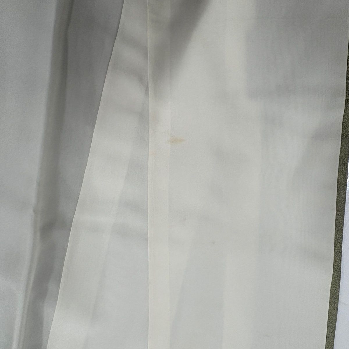  訪問着 身丈157 cm 裄丈65 M 袷 草花 金彩 ぼかし 灰緑 正絹 名品 訪問着 付け下げ 着物