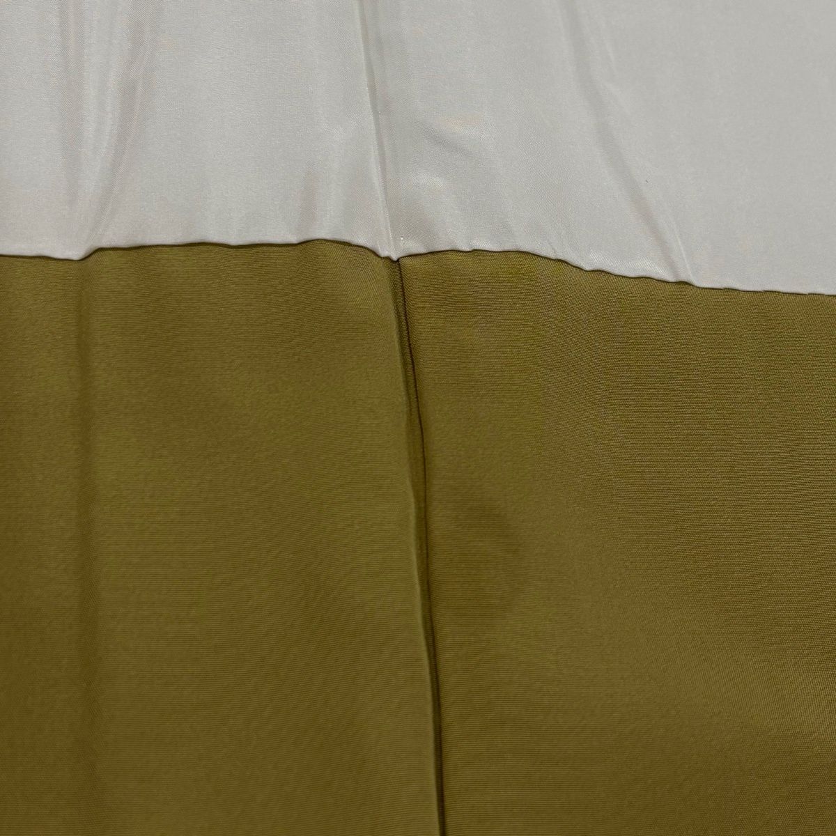  江戸小紋 身丈157.5 cm 裄丈65 M 袷 万筋 灰緑 正絹 小紋 着物