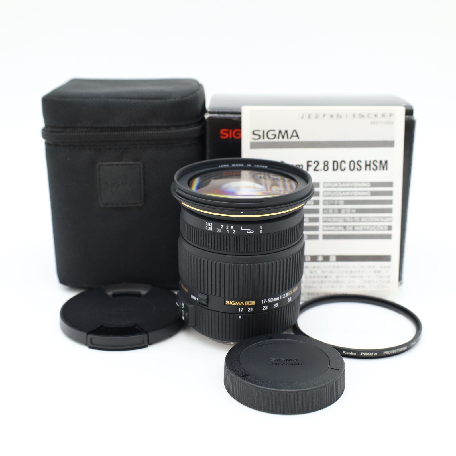 □極上品□ SIGMA（シグマ）17-50mm F2.8 EX DC OS HSM Canon