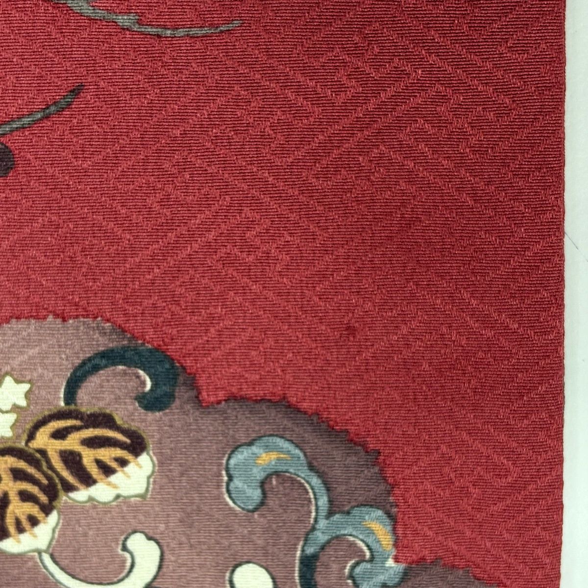  訪問着 身丈160 cm 裄丈65 M 袷 ますいわ屋 松竹梅 波 金彩 染め分け 黒 正絹 訪問着 付け下げ 着物