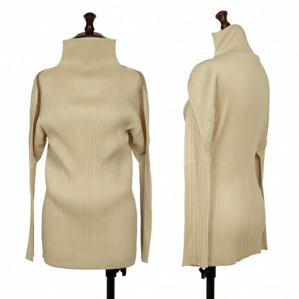 プリーツプリーズPLEATS PLEASE プリーツハイネックカットソー