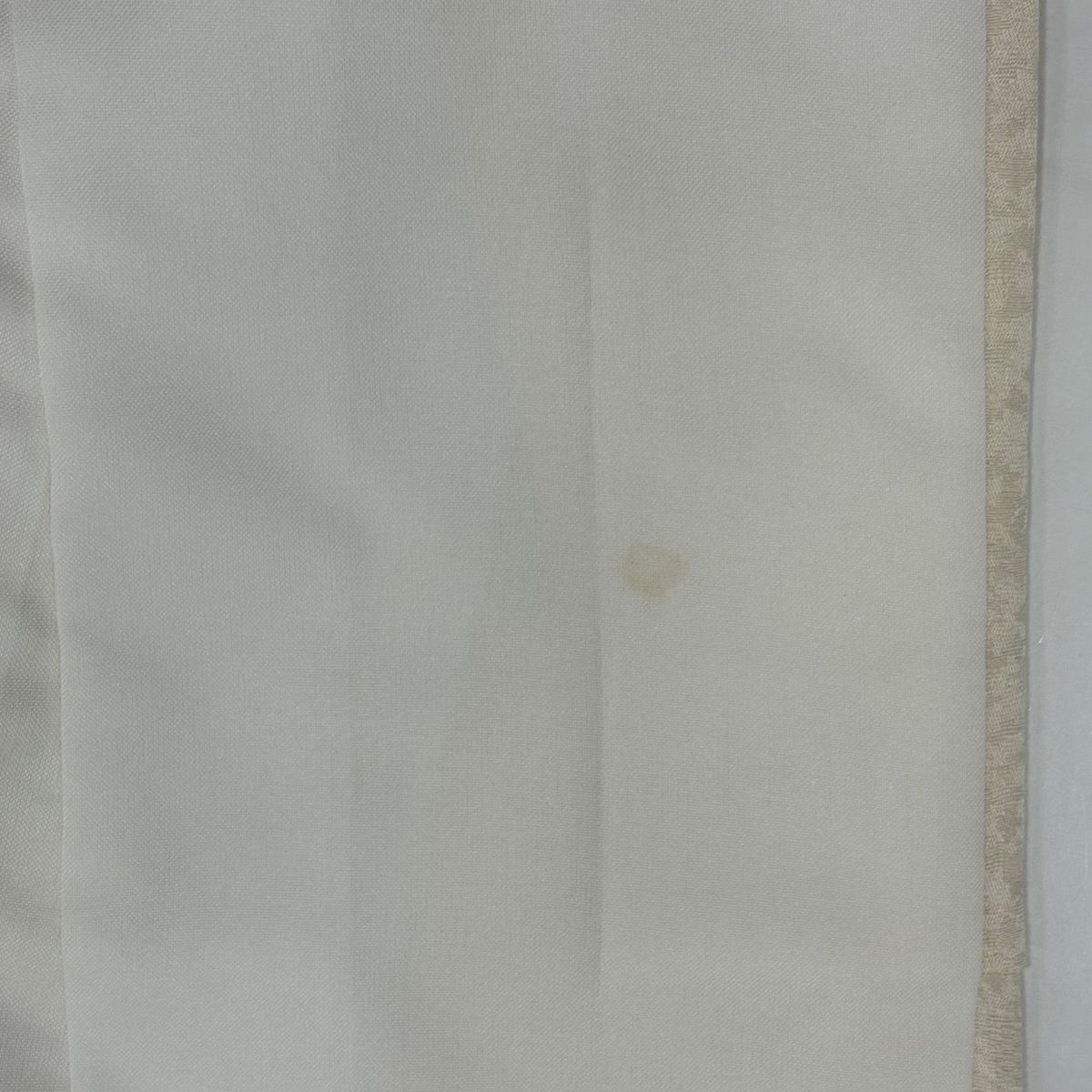  振袖 身丈171 cm 裄丈70 L 袷 牡丹 草花 刺繍 金糸 クリーム 正絹 名品 振袖 着物