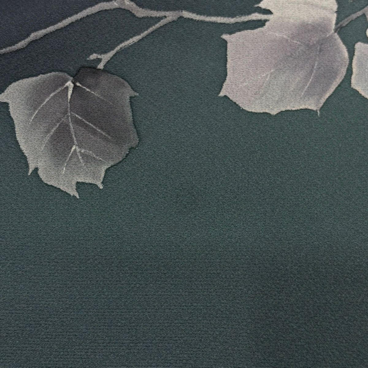 付下げ 身丈159.5cm 裄丈66.5cm M 袷 草野一騎 落款 葡萄 染め分け