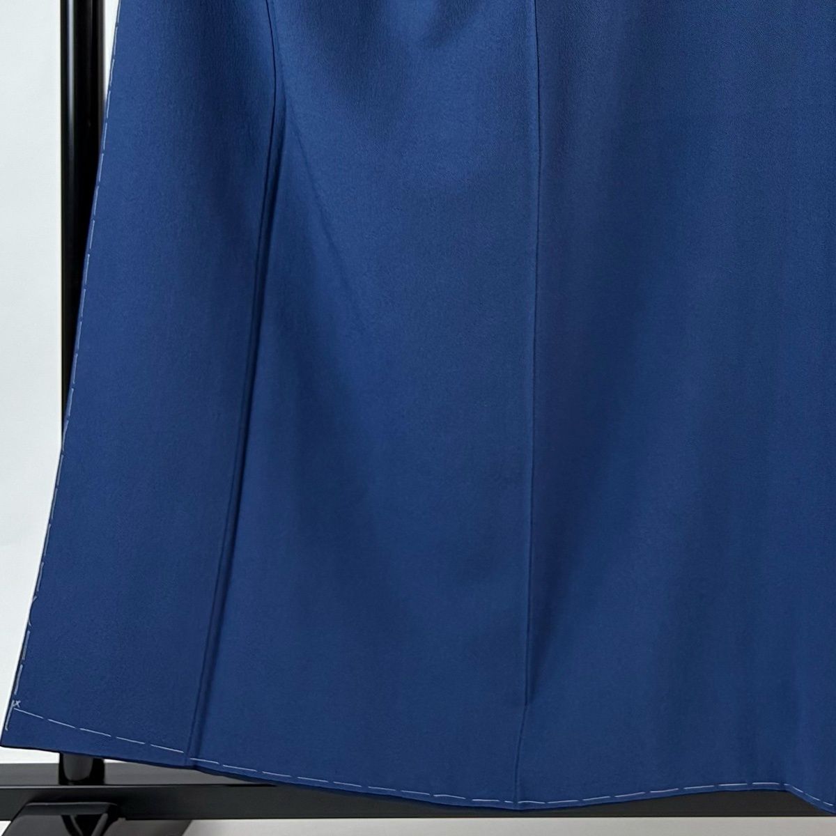 江戸小紋 身丈158.5 cm 裄丈64.5 M 袷 金子正 落款 鮫 藍色 正絹 名品 一つ紋