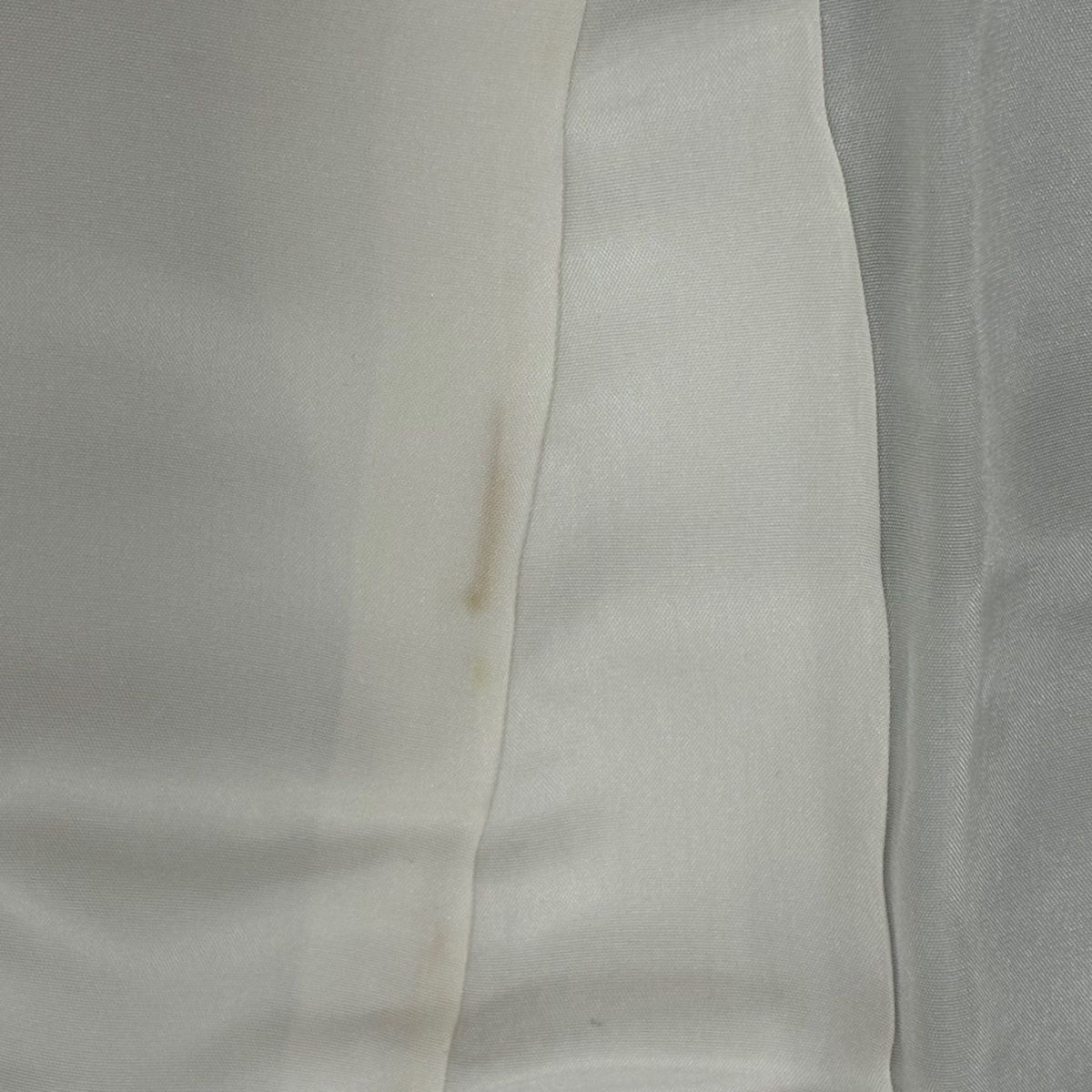  訪問着 身丈159 cm 裄丈63 S 袷 百貫達雄 落款 枝花 菊 ぼかし よもぎ色 正絹 名品 一つ紋 訪問着 付け下げ 着物