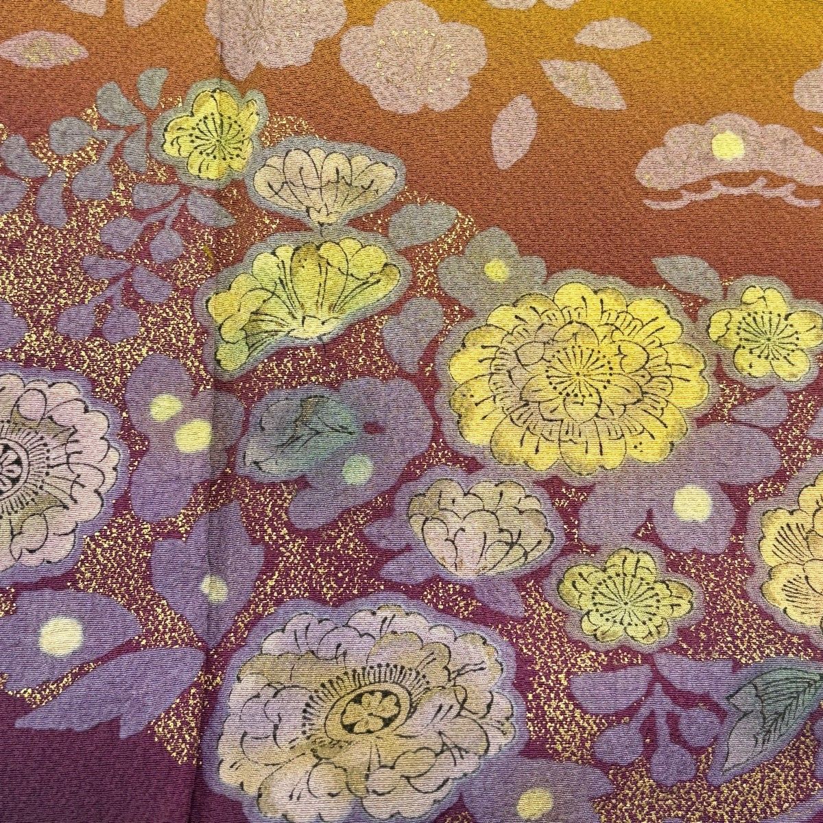 訪問着 身丈161.5