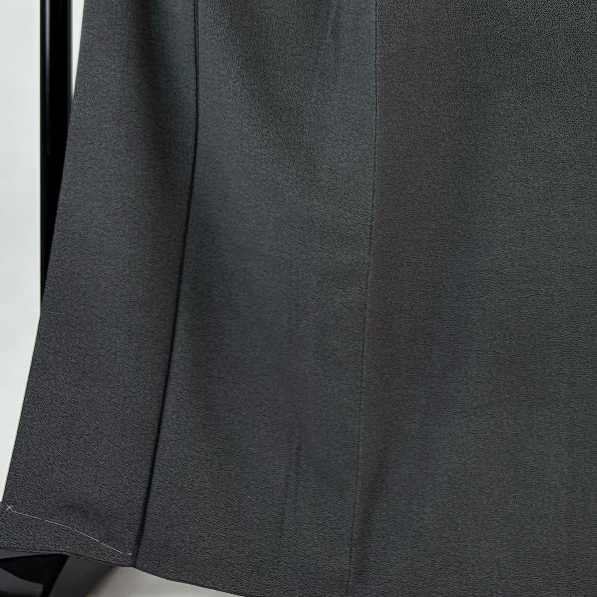 江戸小紋 身丈166 cm 裄丈68 L 袷 幾何学模様 墨色 正絹 名品