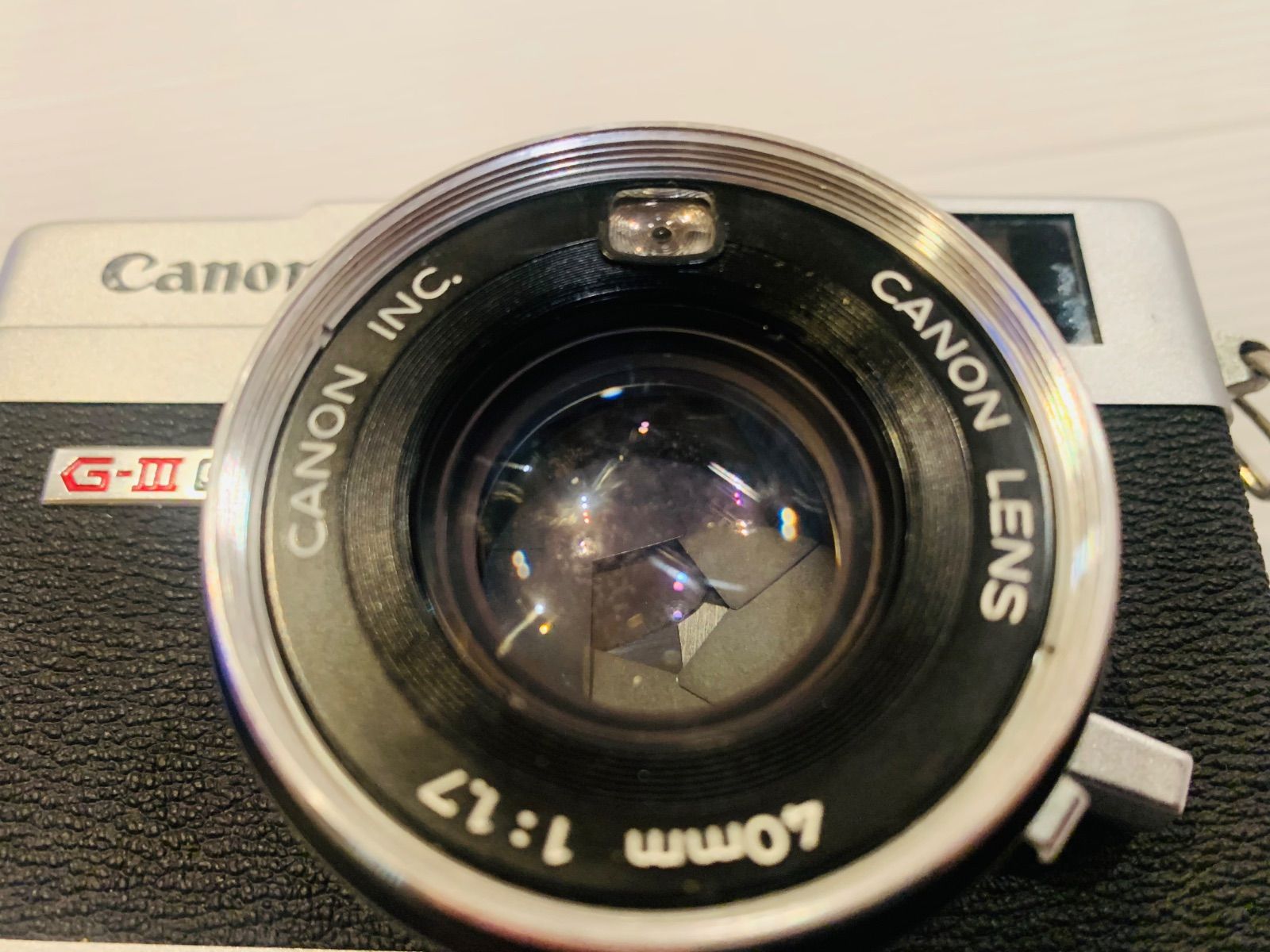 【訳あり】Canon Canonet QL17 G-III【通電OK】 訳あり】Canon Canonet QL17 G-III【通電OK】