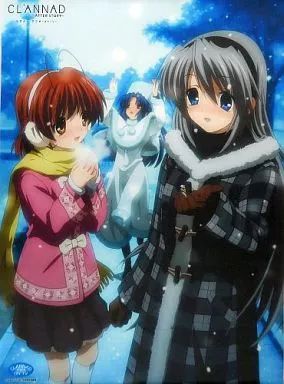 CLANNAD AFTER STORY 渚＆ことみ＆杏＆智代 B2タペストリー CLANNAD AFTER STORY 渚＆ことみ＆杏＆智代 B2タペストリー