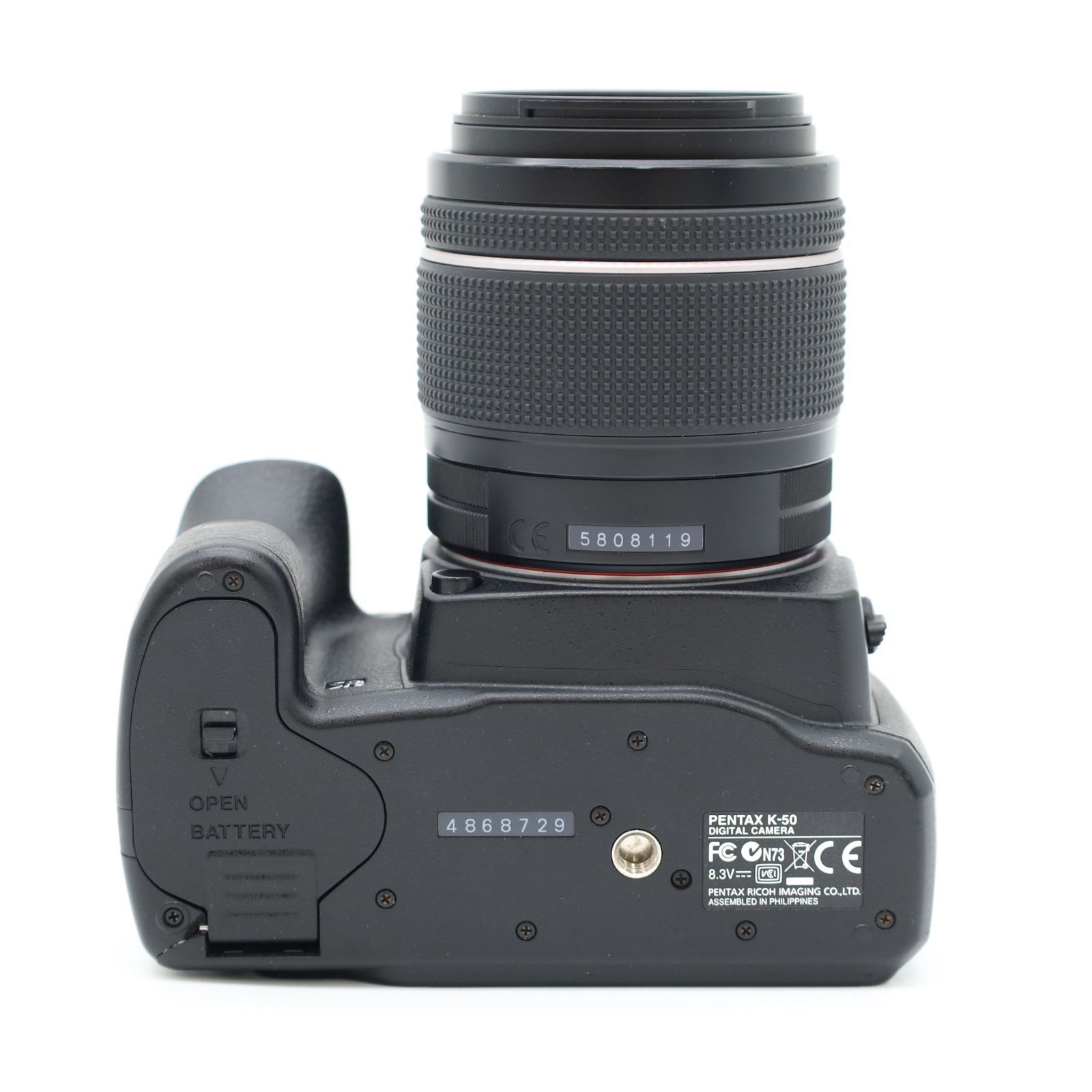 □美品□ PENTAX（ペンタックス）K-50 ダブルズームキット（DAL18-55mm