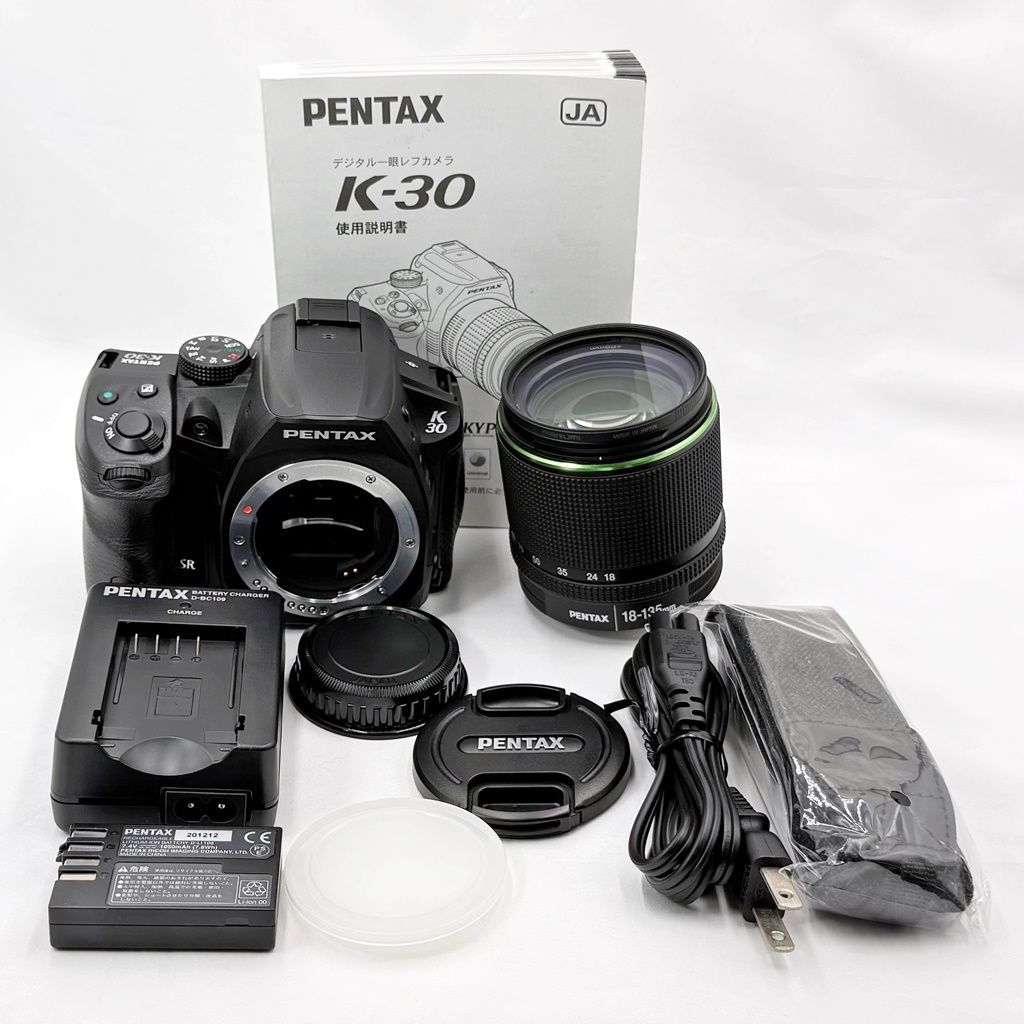 【レンズ2本付】PENTAX K30 一眼レフ ペンタックス 18-135mm camelion-store_2689-000201