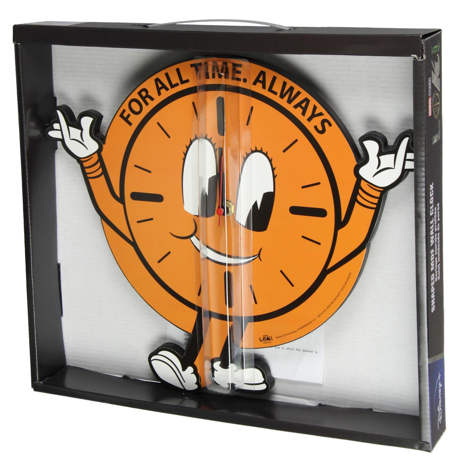 Bioworld マーベルコミックス ロキ TVシリーズ 壁掛け時計 - TVA ミス Bioworld マーベルコミックス ロキ TVシリーズ 壁掛け時計 - TVA ミス