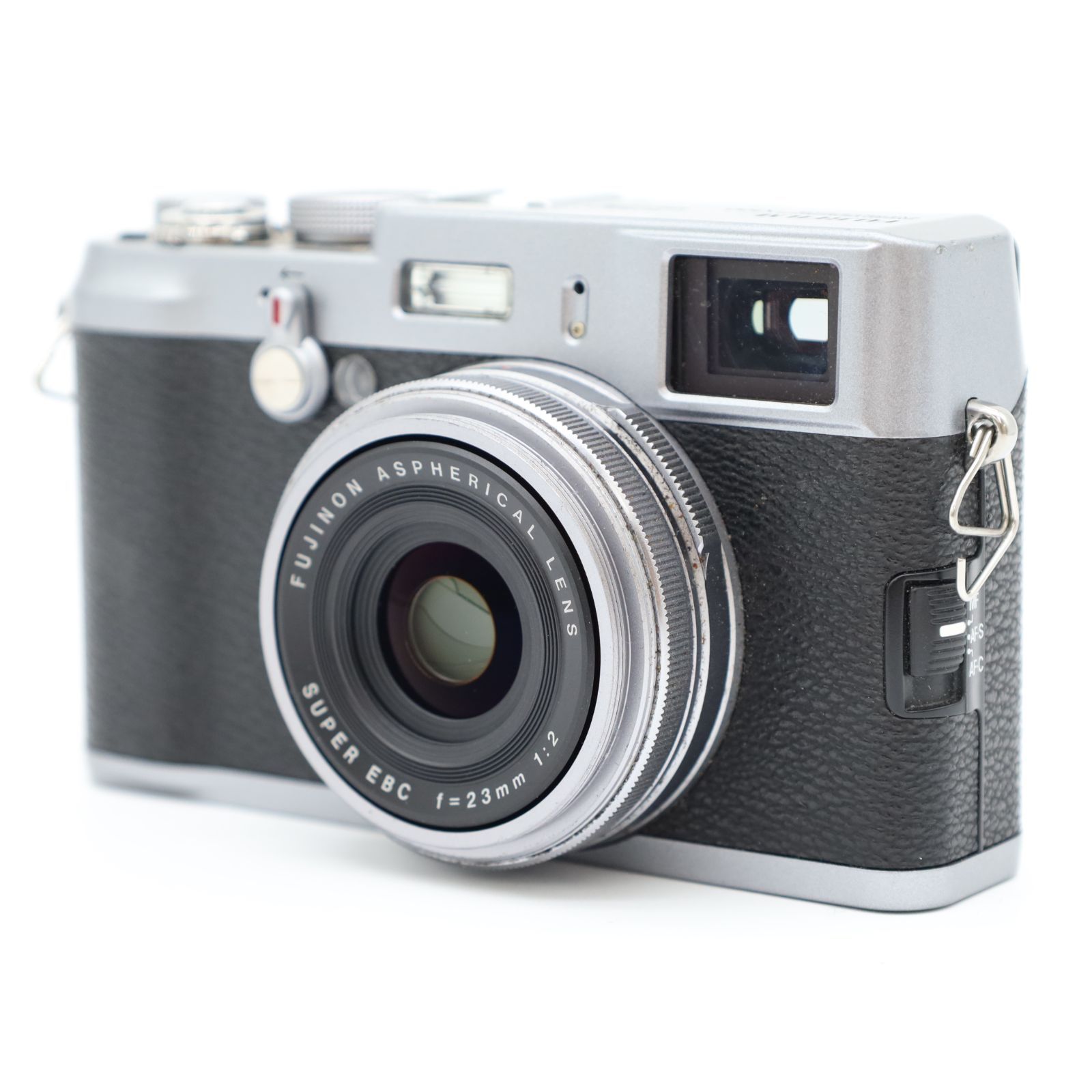  上品 フジフイルム FinePix X 100 シルバー クラシックデザイン 高精細描写 快調動作 コンパクトデジタルカメラ デジタルカメラ