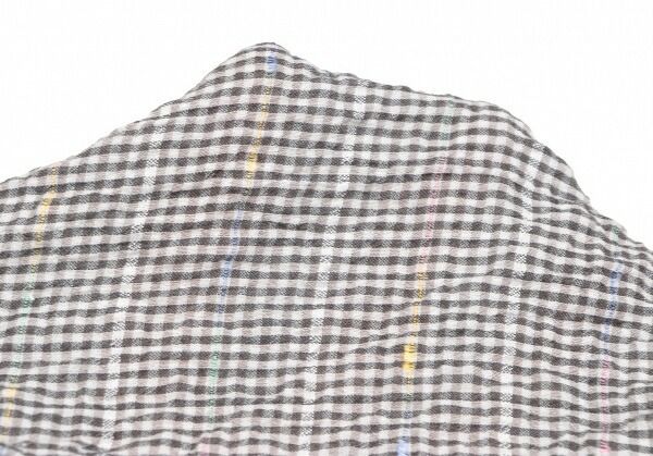 イッセイミヤケ ハートISSEY MIYAKE HaaT レインボーボーダーチェック