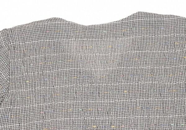 イッセイミヤケ ハートISSEY MIYAKE HaaT レインボーボーダーチェック