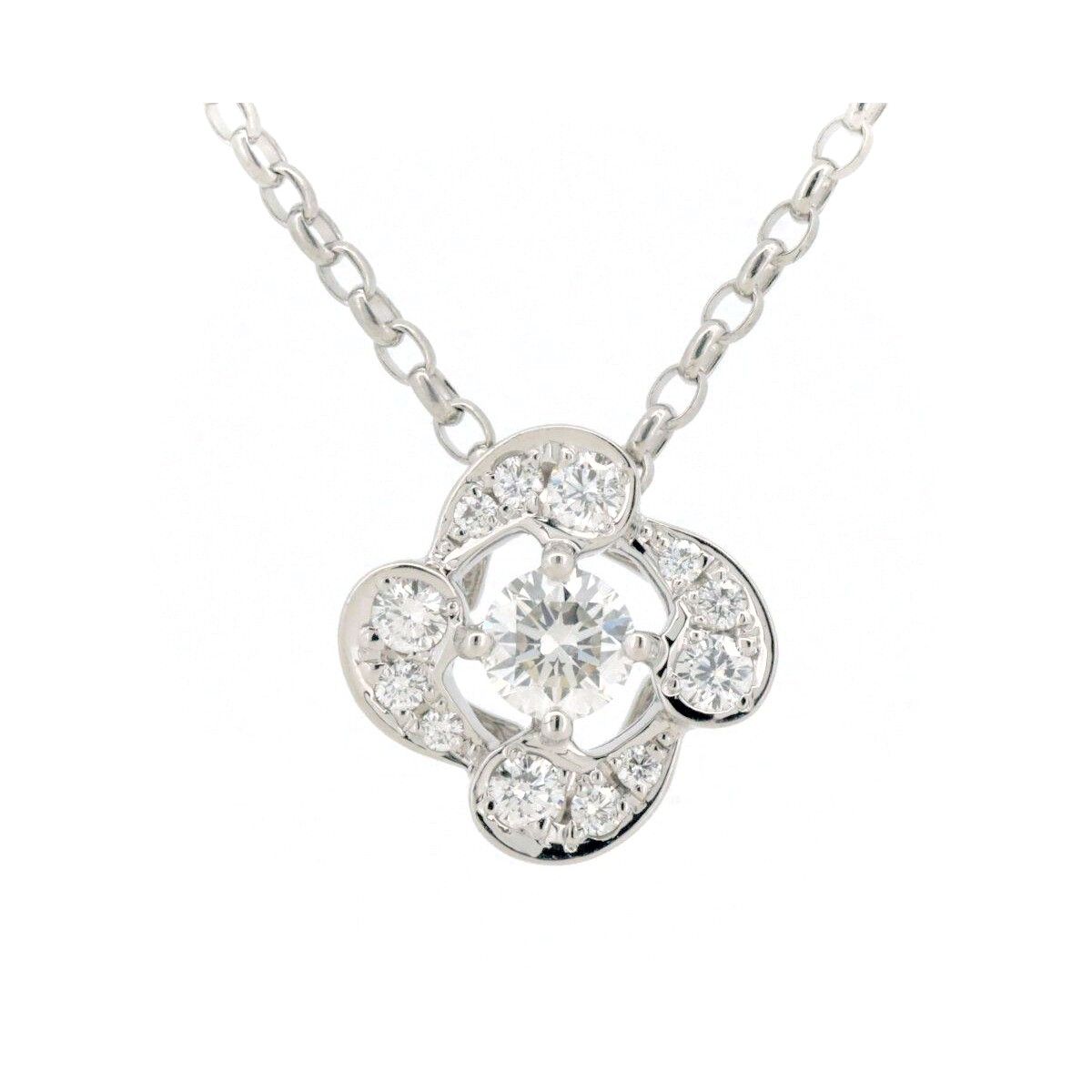 mona ダイヤモンド0.20ct プラチナ ネックレス Pt850 モニッケンダム イングリッシュローズ ダイヤモンド ネックレス 0.25ct
