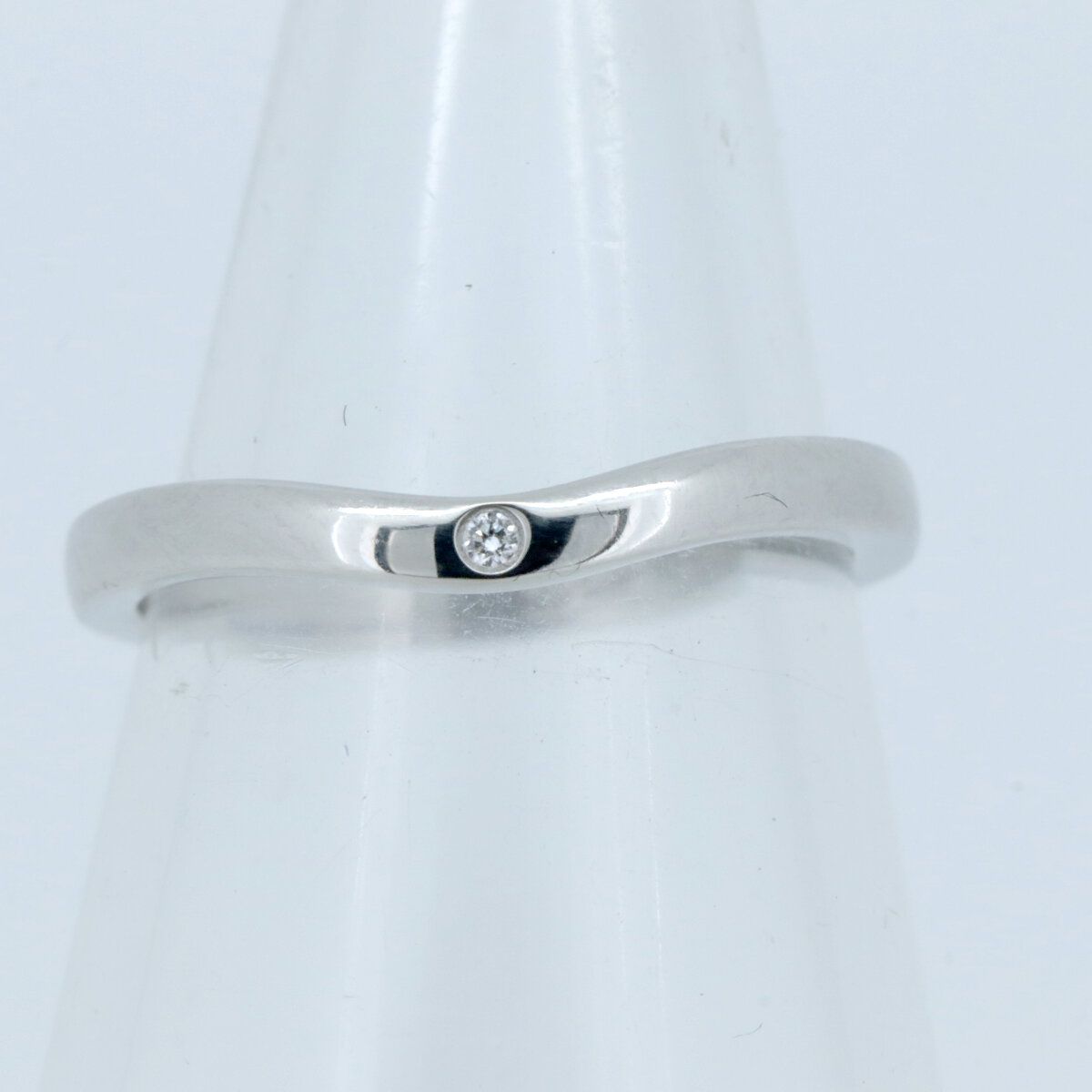 カルティエ バレリーナ ダイヤモンド リング 指輪 7号 Pt950(プラチナ