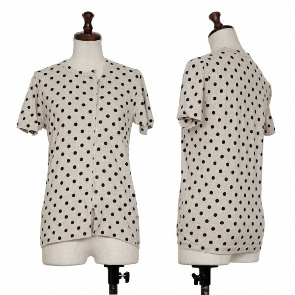 90s robe de chambre GARCONS ドット ブラウス ローブドシャンブル コムデギャルソンrobe de chambre COMME des