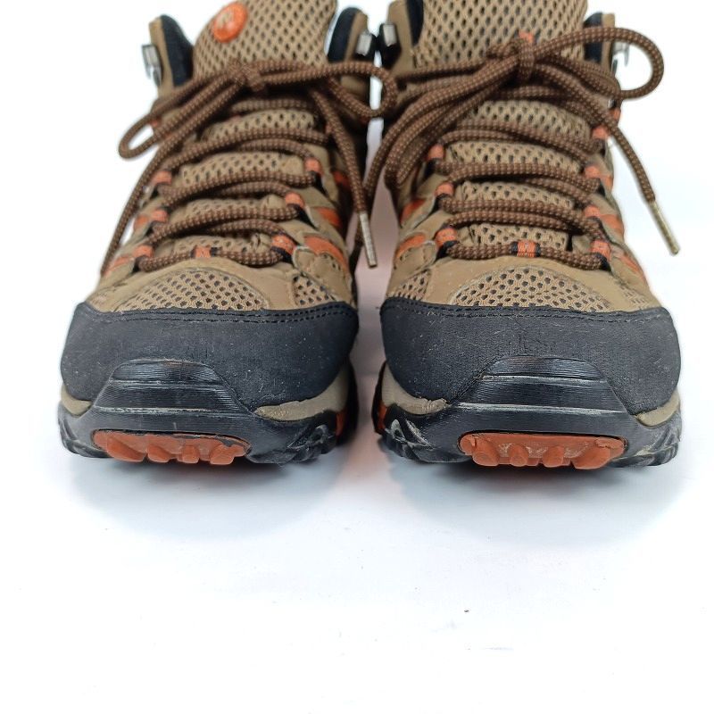  MERRELL メレル モアブ ミッド ゴアテックス トレッキングシューズ US 6 UK 3 5 EUR 36 23 cm相当 ブラウン系 登山靴 ビブラムソール 登山靴 トレッキングシューズ アウトドアシューズ