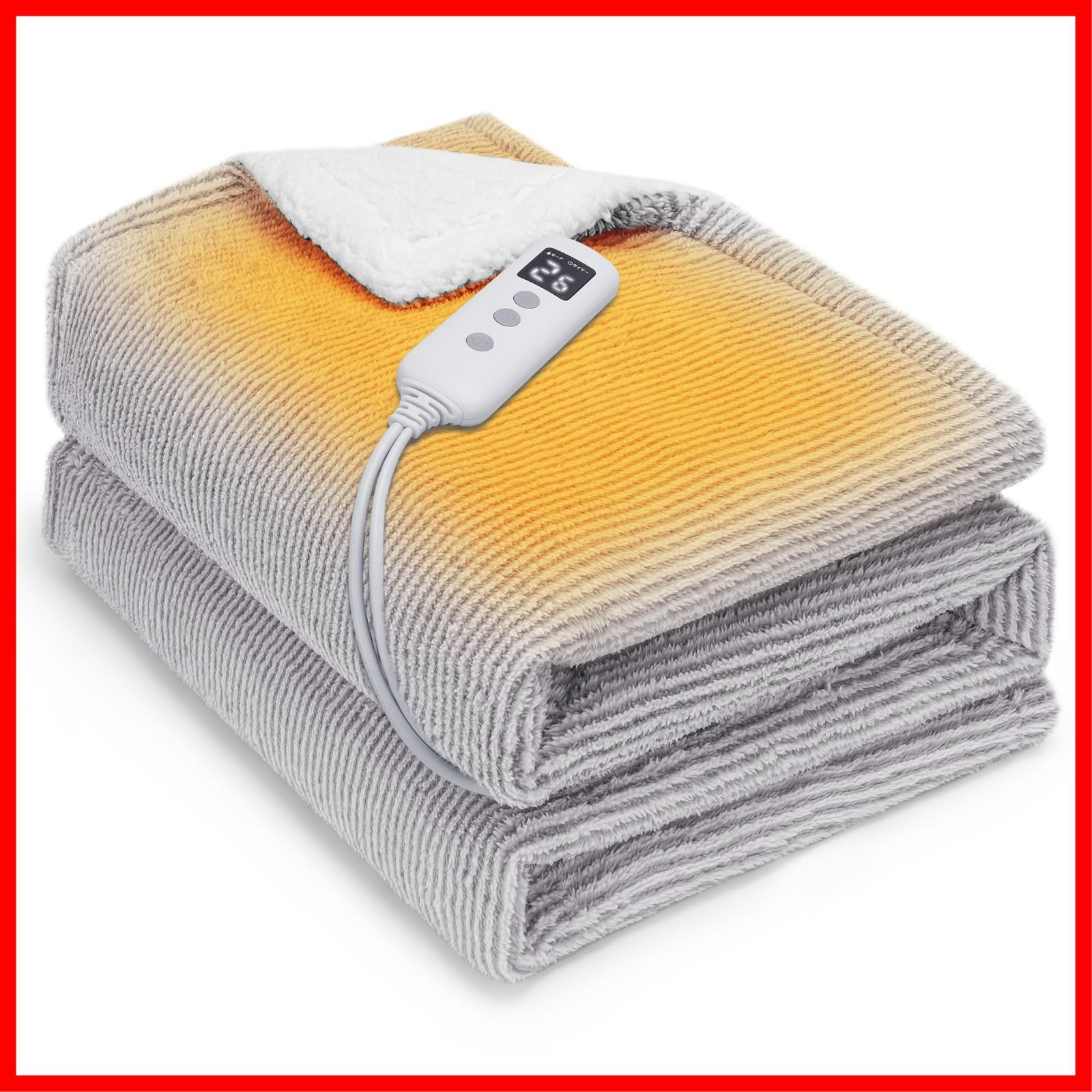 ホットカーペット ひざ掛け 掛け 電気敷毛布 敷き 頭寒足熱 毛玉防止 電気ブランケット 静電気防止 過熱保護 暖房器具 省エネ ふわふわ 洗える 寒さ対策 ダニ退治 プレゼント 速暖 1-9時間タイマー付き ヒーター 大判サイズ･快眠運転搭載･