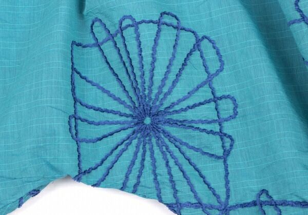 イッセイミヤケ ミーISSEY MIYAKE me フラワー刺繍部分カリフラワー