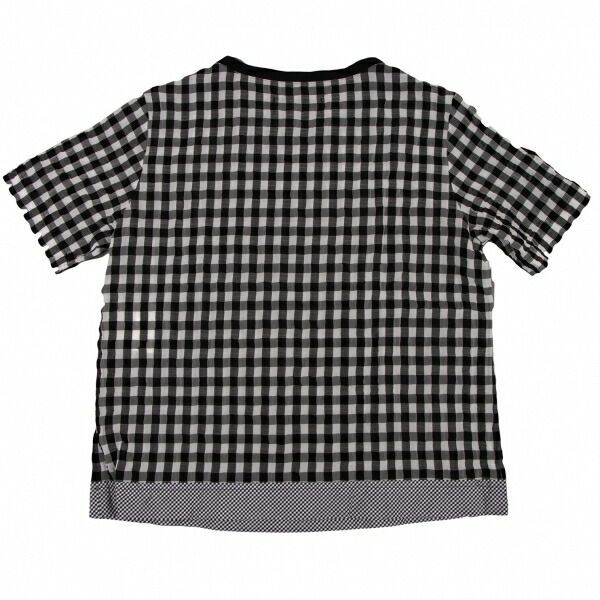 トリココムデギャルソンtricot COMME des GARCONS裾切替ギンガム