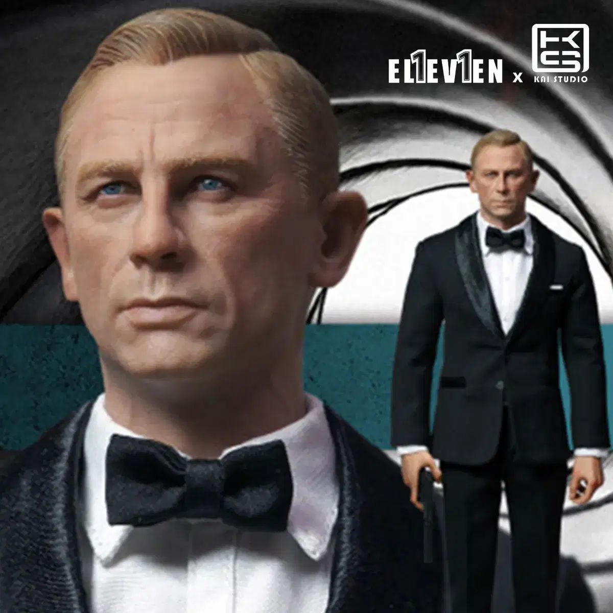 開封展示 ELEVENカイ 007 ジェームス ボンド ダニエル クレイグ ホットトイズx