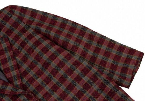 クリスチャンディオールChristian Dior ウールブロックチェック