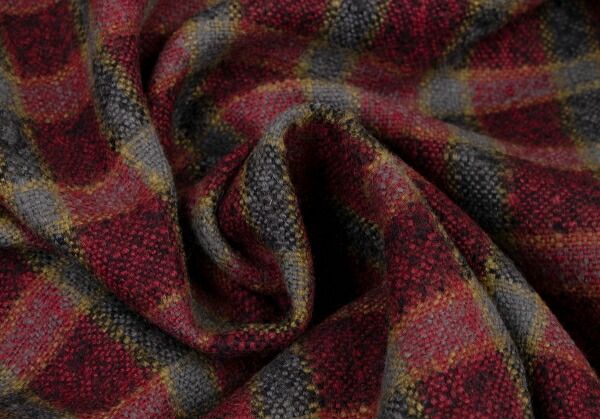 クリスチャンディオールChristian Dior ウールブロックチェック