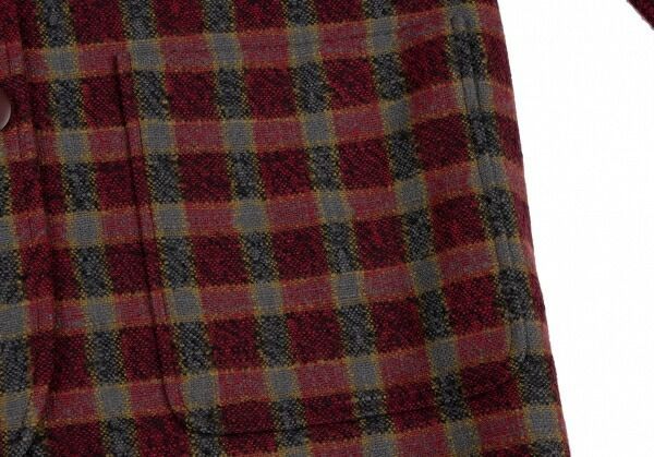 クリスチャンディオールChristian Dior ウールブロックチェック