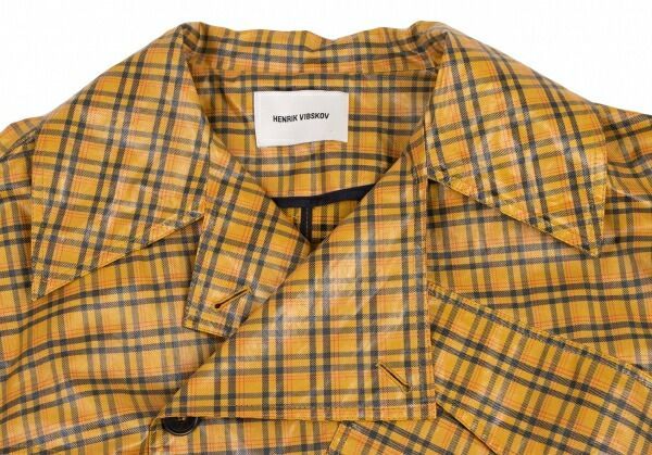 ヘンリックヴィブスコフHENRIK VIBSKOV コットンポリチェック変形