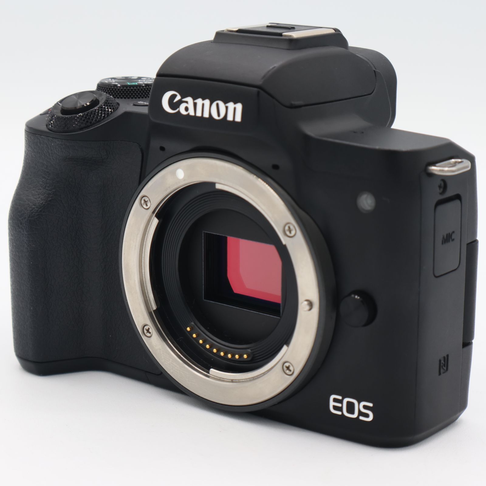 Canon キヤノン ミラーレス一眼カメラ EOS Kiss M ダブルズームキット ブラック WZK 251204_