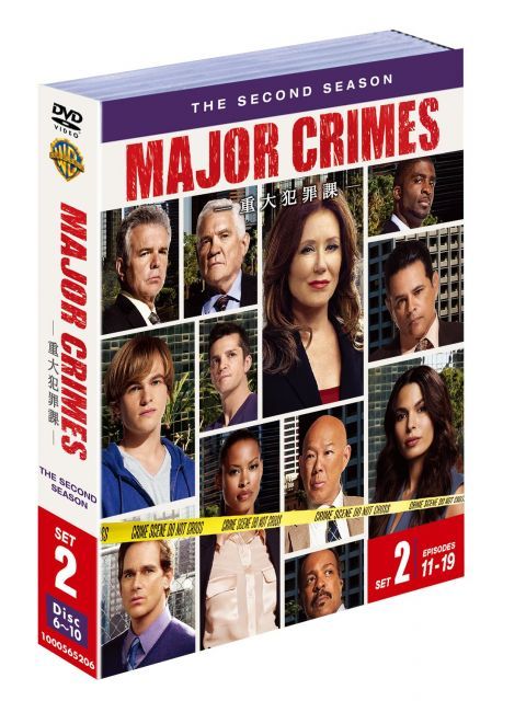 MAJOR CRIMES ~重大犯罪課 1st・2nd各 1~10話5枚組DVD 非常に良い】MAJOR CRIMES 〜重大犯罪課 〈セカンド〉 セット2（5枚組