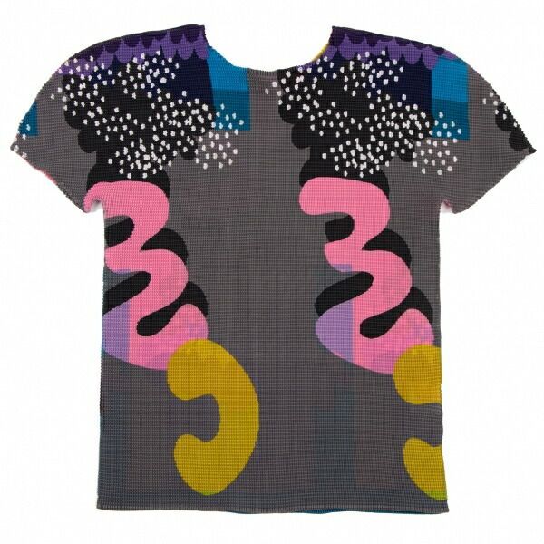 イッセイミヤケ ミーISSEY MIYAKE me イラストプリントボックス