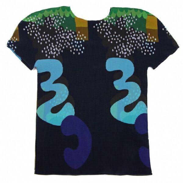 イッセイミヤケ ミーISSEY MIYAKE me イラストプリントボックス