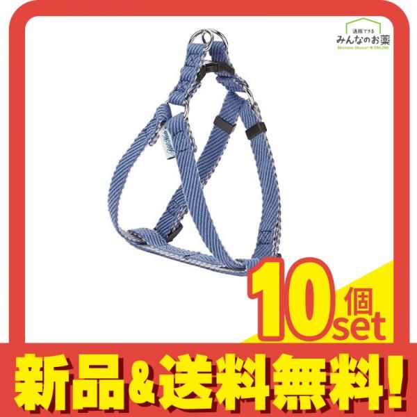 アドメイト ソフトスキップハーネス SS 超小型犬用胴輪 ブルー 1個入 A57742 10個セット まとめ売り
