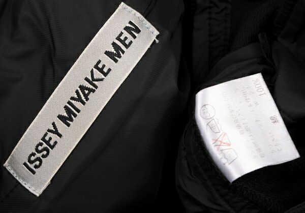 イッセイミヤケメンISSEY MIYAKE MEN 異素材切替ハーフジップ