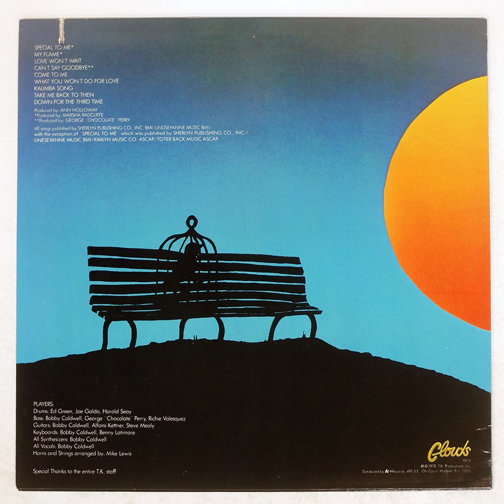 US盤 BOBBY CALDWELL/SAME/CLOUDS CL8804 LP - メルカリ