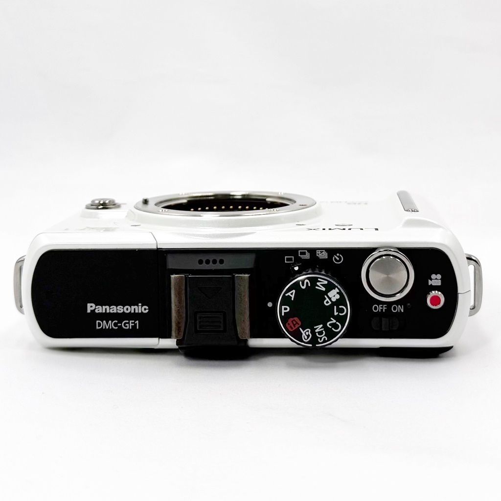 パナソニック Panasonic DMC-GF1 ボディ シェルホワイト ミラーレス