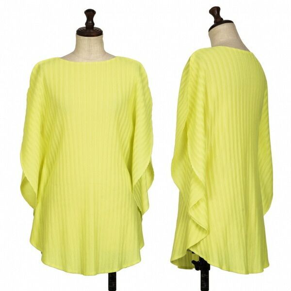 プリーツプリーズPLEATS PLEASE プリーツサークルシルエットトップス