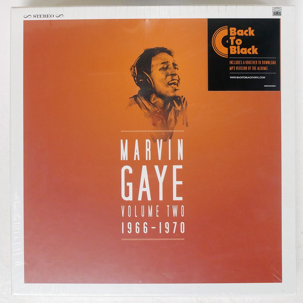 UK盤 MARVIN GAYE|VOLUME TWO 1966 - 1970|MOTOWN LP